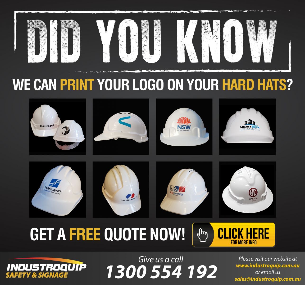 custom-logo-printed-hard-hats-industroquip-safety-signage